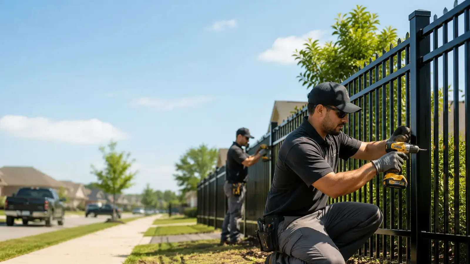 Metal Fence Installation in Harwood, ND